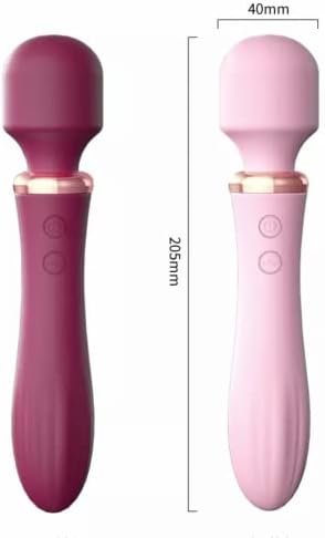 Lilo Hot Venus Wand Heated Double Heads Dildo Vibrator 10 Modes Adult Vibrator For Women Sex Toys Pink - Image 2