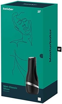 Satisfyer Men Classic Masturbator - Male Masturbation Cup, Pocket Vagina, Stroker, Realistic, Textured - Includes Classic Sleeve Insert (Black) - Image 2