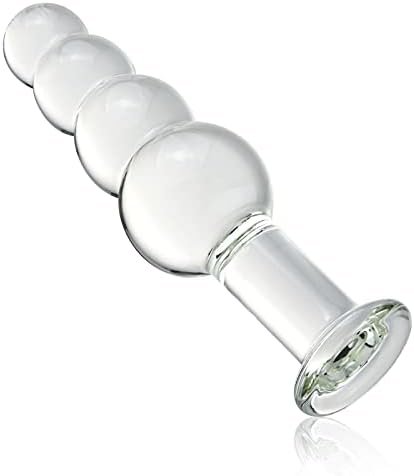 Crystal Dildo Butt Plugs Anal Beads Glass Pleasure Wand Anal Trainer Sex Factory - Image 2