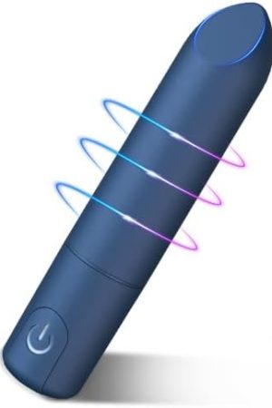 Bullet Vibrator With Angled Tip For Precision Clitoral Stimulation, Discreet Rechargeable Lipstick Vibe With 10 Vibration Modes Waterproof Nipple G-Spot Stimulator Sex Toys For Women (Black)