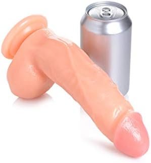Lynx 8.5-Inch Suction Cup Dildo - Light - Image 2