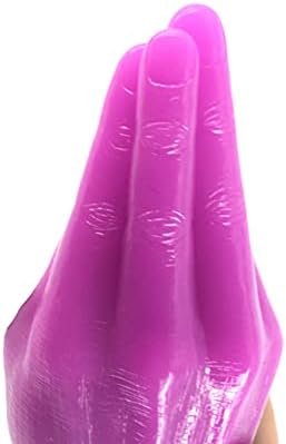 Fst Hand Anal Plug 11.8 Inch Long Forearm For Vaginal Anal Fist Masturbation (Purple) - Image 3