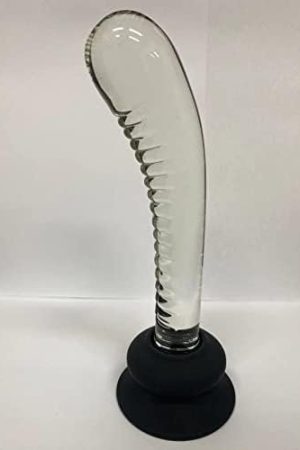Glass Dildo Adult Toys & Games Plugs Butt Anal Sex Toys - Anal Butt Plug For G Spot Stimulation Male Female Glass Massager ๏ผWhite๏ผ