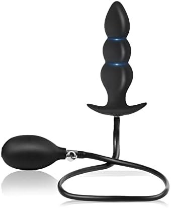 Silicone Expand Inflatable Anal Plug,Body-Safe Medical Grade Waterproof Butt Sex Toy, Anal Plug Sex Toy, Stretch Anal With Quick Release Valve, Suitable For Beginners And Advanced Users