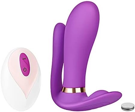 Eis Wearable G-Spot Vibrator With Clitoris & Anal Stimulators - G-Spot Stimulation, Clitoral Vibrator, Vibrating Anal Plug - Remote Control, Rechargeable