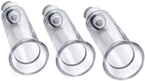 Size Matters Clit And Nipple Cylinders 3 Piece Set, 1 Count - Image 2
