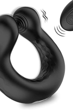 Remote Control Vibrating Cock Ring Penis Ring For Couples With 10 Vibration Modes,Enhance Delay Control Stronger Erection Stimulating Pleasure Adult Sex Toys Gift