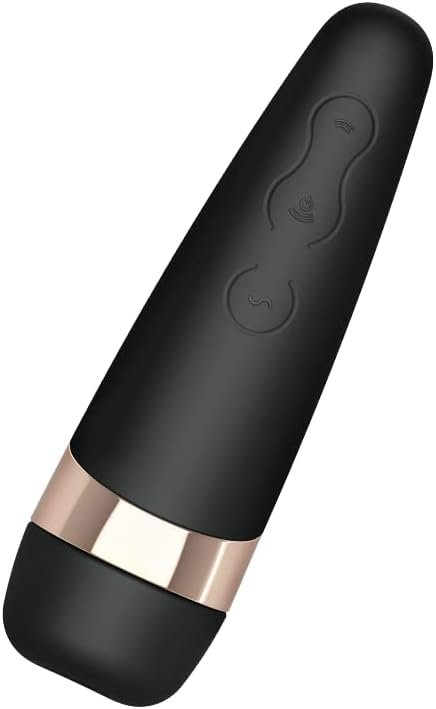 Satisfyer Pro 3+ Air-Pulse Clitoris Stimulating Vibrator - Non-Contact Clitoral Sucking Pressure-Wave Technology & Vibration, Waterproof, Rechargeable