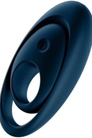 Satisfyer Glorious Duo Cock Ring - Vibrating Penis And Testicle Ring For Longer, Harder, Stronger Erections, Erection Enhancing Penis Ring Plus Vibration - Waterproof, Rechargeable