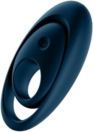 Satisfyer Glorious Duo Cock Ring - Vibrating Penis And Testicle Ring For Longer, Harder, Stronger Erections, Erection Enhancing Penis Ring Plus Vibration - Waterproof, Rechargeable