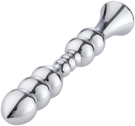 Hismith 8.02” Bead Dildo, Smooth Aluminium Anal Wand With Kliclok System For Sex Machines - Image 3