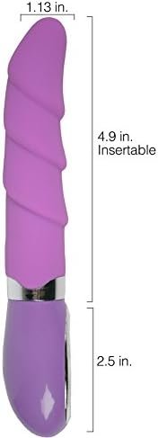 Silicone Rippled Vibrator For G Spot Or Clit Stimulation Multi Function Strong Vibrations Sex Toy - Image 2