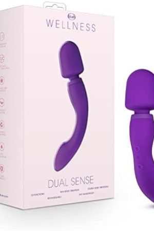 Blush Wellness G Curve - Bendable Multisite Massager 10 Modes - Puria Platinum Cured Silicone - Ultrasilk Smooth Rechargeable Rumbletech - Ipx7 Waterproof - Personal Relaxing Women Magic Pressure.