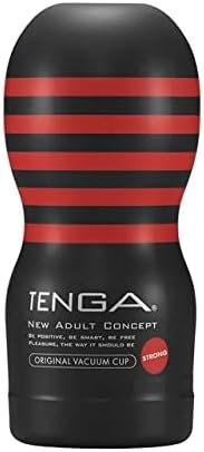 Tenga Toc-201 Original Pre-Lubricated Male Masturbator Vacuum Cup With Powerful Suction Red