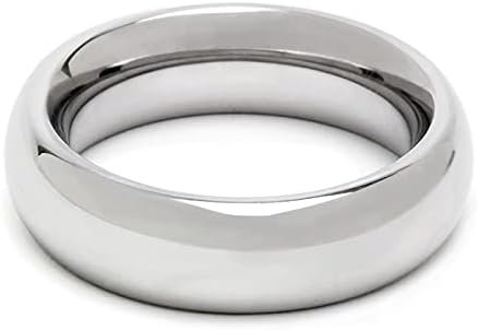 Lovehoney Dominix Cock Ring - Stainless Steel Penis Ring - 1.9 Inch Doughnut Cock Ring - Waterproof - Silver