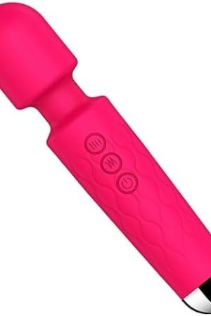 Rechargeable Vibrator Wand Massager Cordless Adult Sex Toy For Clitoral Stimulation Quiet G Spot Clit Vibrators Mini Powerful Vibrating Waterproof Personal Vibration Clitoris Sex Toys