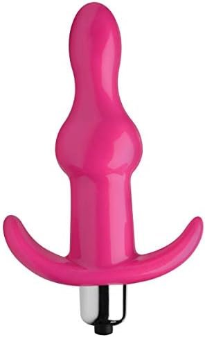 Lynx Bumpy Vibrating Anal Plug - Pink
