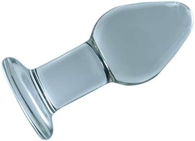 Topwel Glass Pleasure Plug, Clear