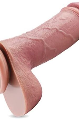 Hismith 13.5” Gigantic Dual-Density Silicone Dildo, 10.5” Insertable Length Dong With Kliclok System For Advanced User, Xxl Size, Predi, Titan'S Girth Series