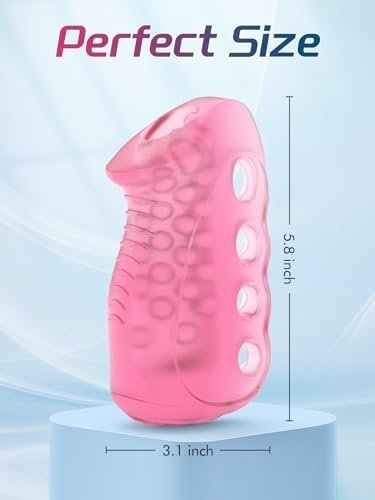 Manual Male Masturbator, Sex Toys For Men, Pocket Pussy Stroker With Realistic Ultra Soft Stretchy Textured Vagina Channel, Open-Ended Blowjob Penis Sleeve Adult Sex Toys For Men - Image 2