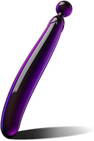 Clear Dildo G Spot Sex Toy - 10.6 Inch Pleasure Wand Double Head Anal Stimulator Sex Toys For Women, Unique Styling Dildos Deep Throat Training Masturbator Adult Toys For Gay