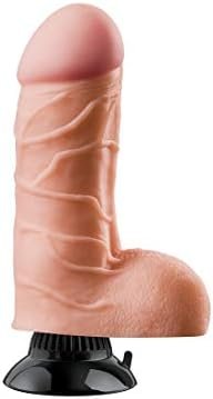 Real Feel Deluxe No 2 Wallbanger Dildo Waterproof, Flesh, 6.5 Inch