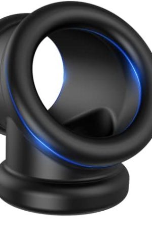 Stretchy Tri-Spot Cock Ring Sex Toys For Men - Divide Cock And Ball Rings For Mens Penis, All-Around Penis Ring Train & Grow Harder, Longer-Lasting Erections, Adult Sex Toys For Mens Or Couples