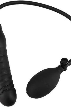 Inflatable Butt Plug Silicone Anal Toy,Inflatable Transform To 10Cm Waterproof Butt Sex Toy For Men, Women,Lesbian And Beginners