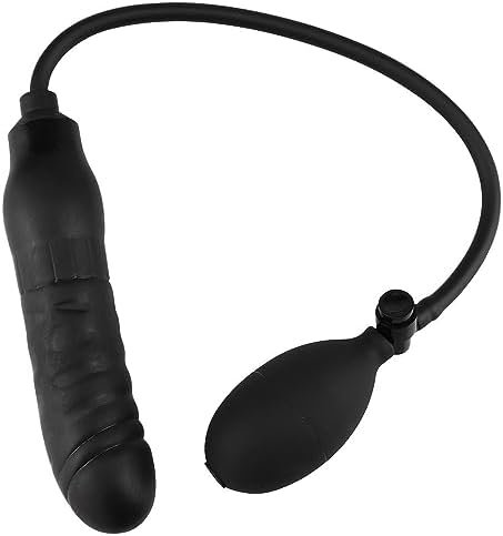 Inflatable Butt Plug Silicone Anal Toy,Inflatable Transform To 10Cm Waterproof Butt Sex Toy For Men, Women,Lesbian And Beginners