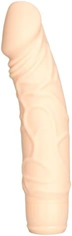 Calexotics 7 Function Waterproof Silicone Stud Woody Vibrating Dildo For Women, Ivory - Image 2