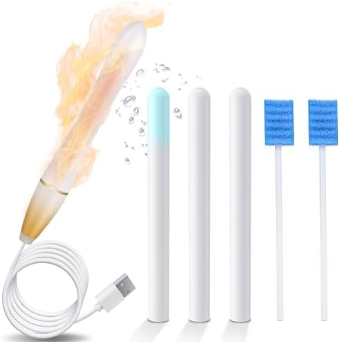 Dovelo Automatic Heating Rods And Cleaning Kit For Masturbator
