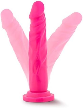Blush Neo Realistic Dildo - 7.5 Inch Length And 1.5 Inch Width - Sensa Feel Dual Density - Strong Suction Cup For Hands Free Play And Harness Strap On Compatible - Sex Toy For Men Women Couples - Image 3