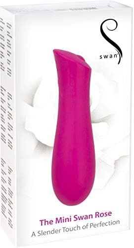 The Mini Swan Rose Ultimate Clitoral Vibrator, Perfectly Sized For On-The-Go Adventures, Incremental Speed Control With Silky-Smooth Silicone, Waterproof, Usb Rechargeable - Image 3