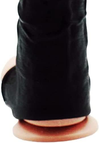 New Soft Realistic Sleeve Extender Sheath For Men Male Enhancement Extension Sleeve Massage-B11-19206 (Flesh-Skr)