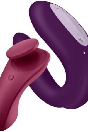 Satisfyer Partner Box 1 - Includes Double Joy Couple'S Vibrator And Sexy Secret Panty Vibrator - G-Spot And Clitoris Stimulation, Compatible With Free Satisfyer App, Waterproof, Rechargeable