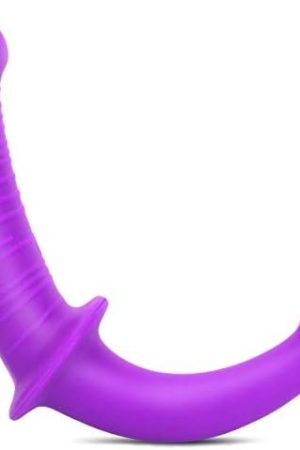 Strapless Strap-On Dildo - Realistic Silicone Dildo For Anal Vagina Stimulation, Sexy Slave Liam Double Dong Adult Sex Toy For Male Female Lesbian,13.3In Dildo For Couple Pegging Sex Fun