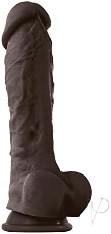 Colours - Pleasures - 8" Dildo - Dark Brown - Image 2