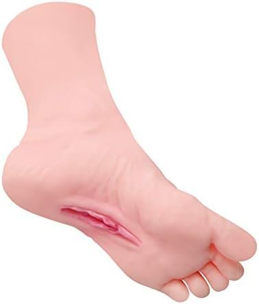 Male Masturbators Cup, Realistic Fetish Foot With Torso And Vaginal, Female Mannequin Foot Male Masturbation Stroker For Man (Right)