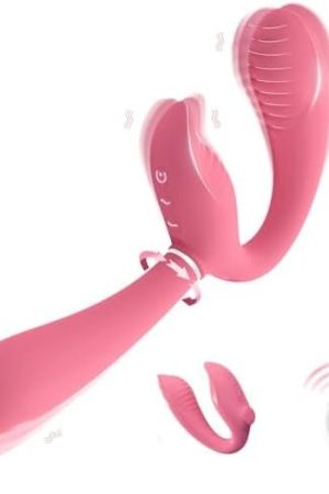 Strapless Strap On Dildo Vibrator With Removable Shaft, Double Dildo Anal Toys Wearable G Spot Vibrator With Triple Motors 10 Modes & Remote Control, Adult Sex Toys & Games For Women Couple Lesbian
