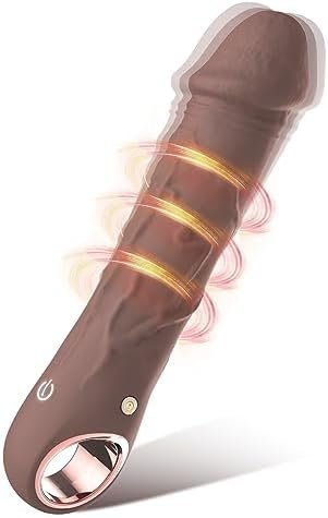 G Spot Dildo Vibrator - Bggood Adult Female Sex Toys With 10 Vibrations, Realistic Silicone Dildos Finger Vibrators For Multiple Stimulation, Clitoris Stimulator For Woman Sexual Pleasure(Black)