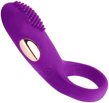 Cock Rings Adults Vibrating For Couples Penis Ring Vibrators Stimulators Sex Toys For Men Women(Black)