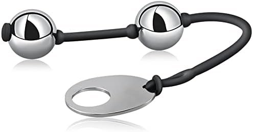 Anal Beads Anal Butt Plug With Stainless Steel Balls And Safe O Pull Ring Silicone Strap Anal Chain Anal Plug For Men Women G Spot Prostate Massager Anal Trainer Pleasure Balls Anal Sex Toy - Image 2