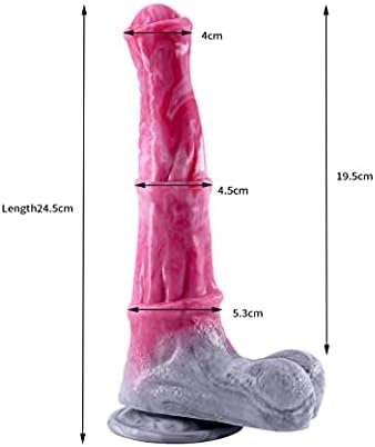 Super Huge Horse Dildo 14 Inch Realistic Dildo With Suction Cup, Thick Long Silicone Dragon Dildo Anal Plug Adult Toys For Men And Women Couples - Image 2