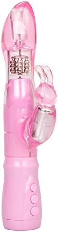 California Exotic Novelties Intense Thrusting Jack Rabbit Vibrator, Purple