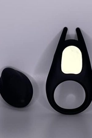 Drippp Adult Boutique The Ring-Luxe Vibrating Remote Controlled Penis Ring-Waterproof, Great For Couples, Black