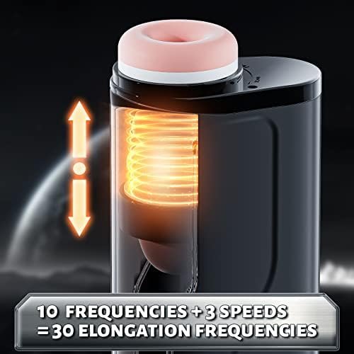 Automatic Sucking Male Masturbator, Penis Stimulating 10 Modes, Telescopic Male Masturbator Sucking, Full Wrap Male Masturbator Cup,Hands Free Male Masturbator - Image 2