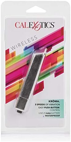 Calexotics Kroma Mini Bullet Vibrator - Waterproof Sex Toys For Couples - Adult Vibe Massager – Silver - Image 2