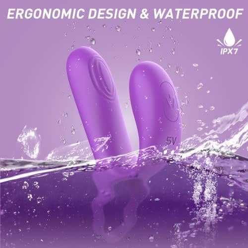 Silicone Vibrating Cock Ring With Remote Control, Rechargeable Penis Rings Vibrator With 9 Vibration Modes Adult Sex Toy For Men And Couple (Purple) - Image 2