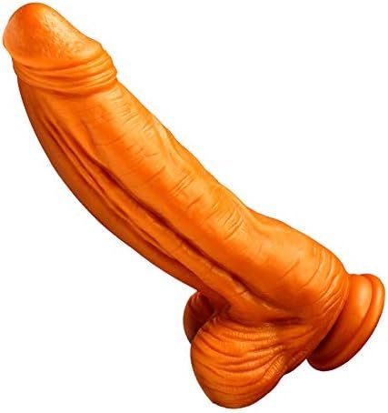 Huge Realistic G-Spot Dildo Silicone Penis Cock Dong With Strong Suction Cup 9.84" Monsters With Vivid Glans Skin Texture Adult Sex Toys For Men Women Masturbation