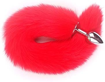 Fun Fox Anal Plug Toy Female Adult Sex Toys Male Anal Plug Stainless Steel Anal Plug Couple Sex Toys.
